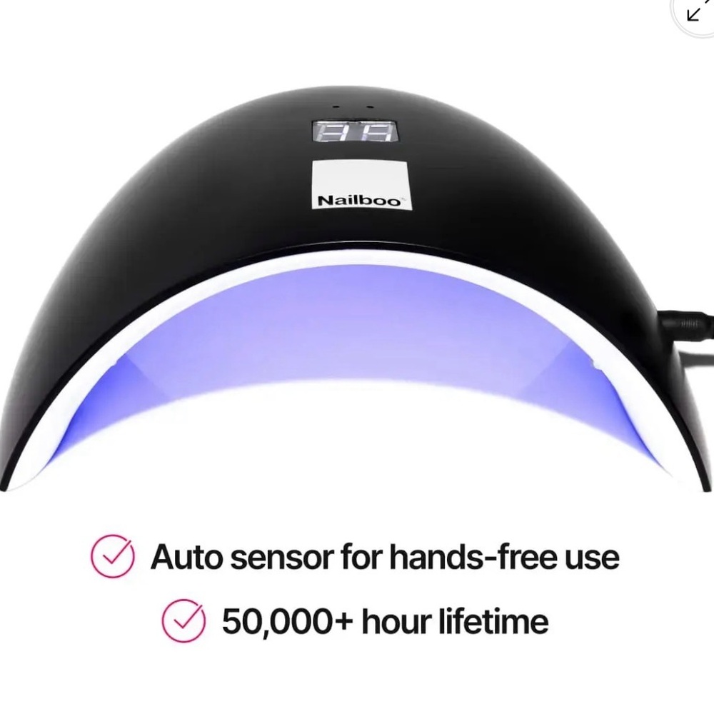 Nailboo Pro Cure LED Lamp Auto Sensor Gel Nail Light Hands Free - NEW IN BOX